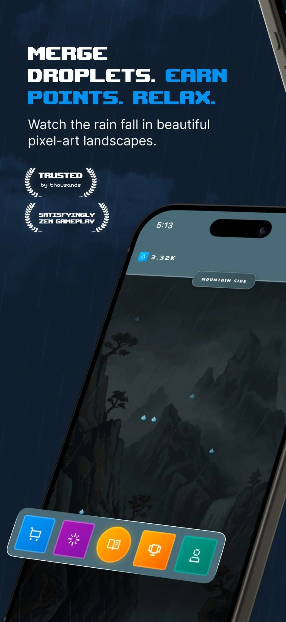 Screenshot 1 of Droplet Idle