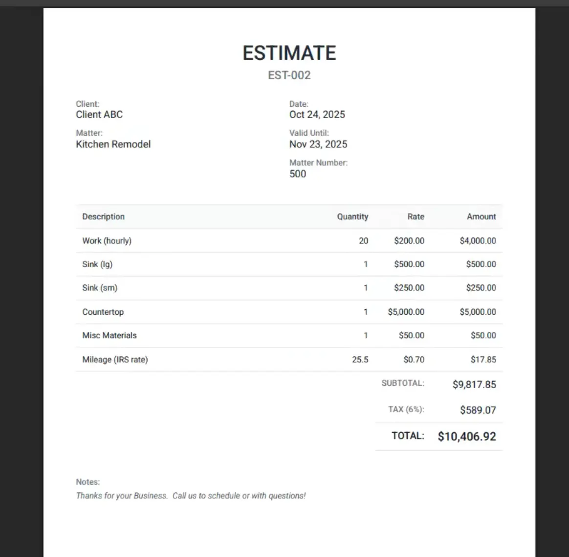 Screenshot 2 of QuoteCreator