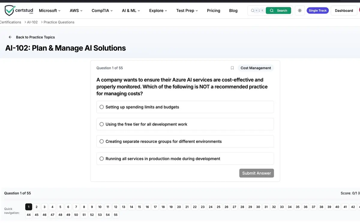 Screenshot 1 of CertStud