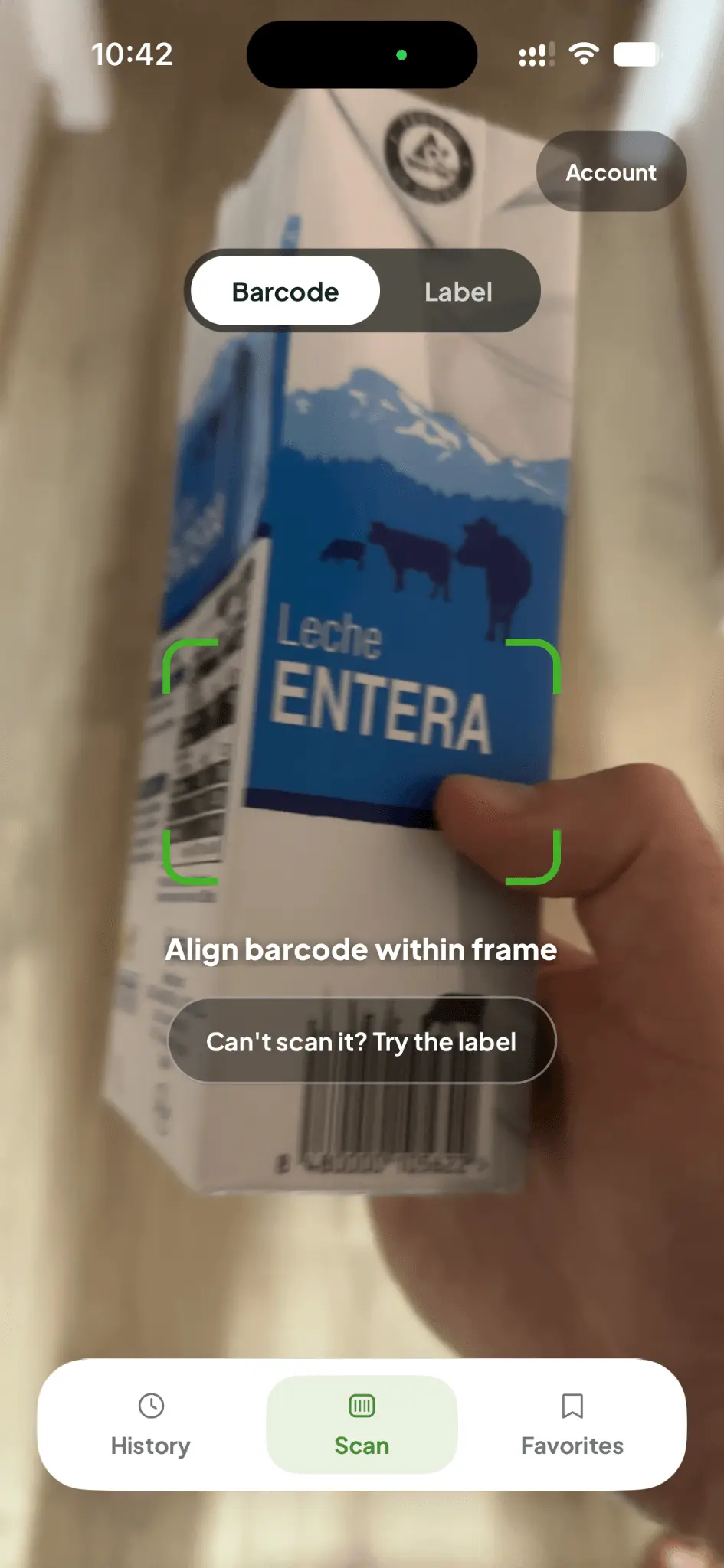 Screenshot 2 of KetoScanner