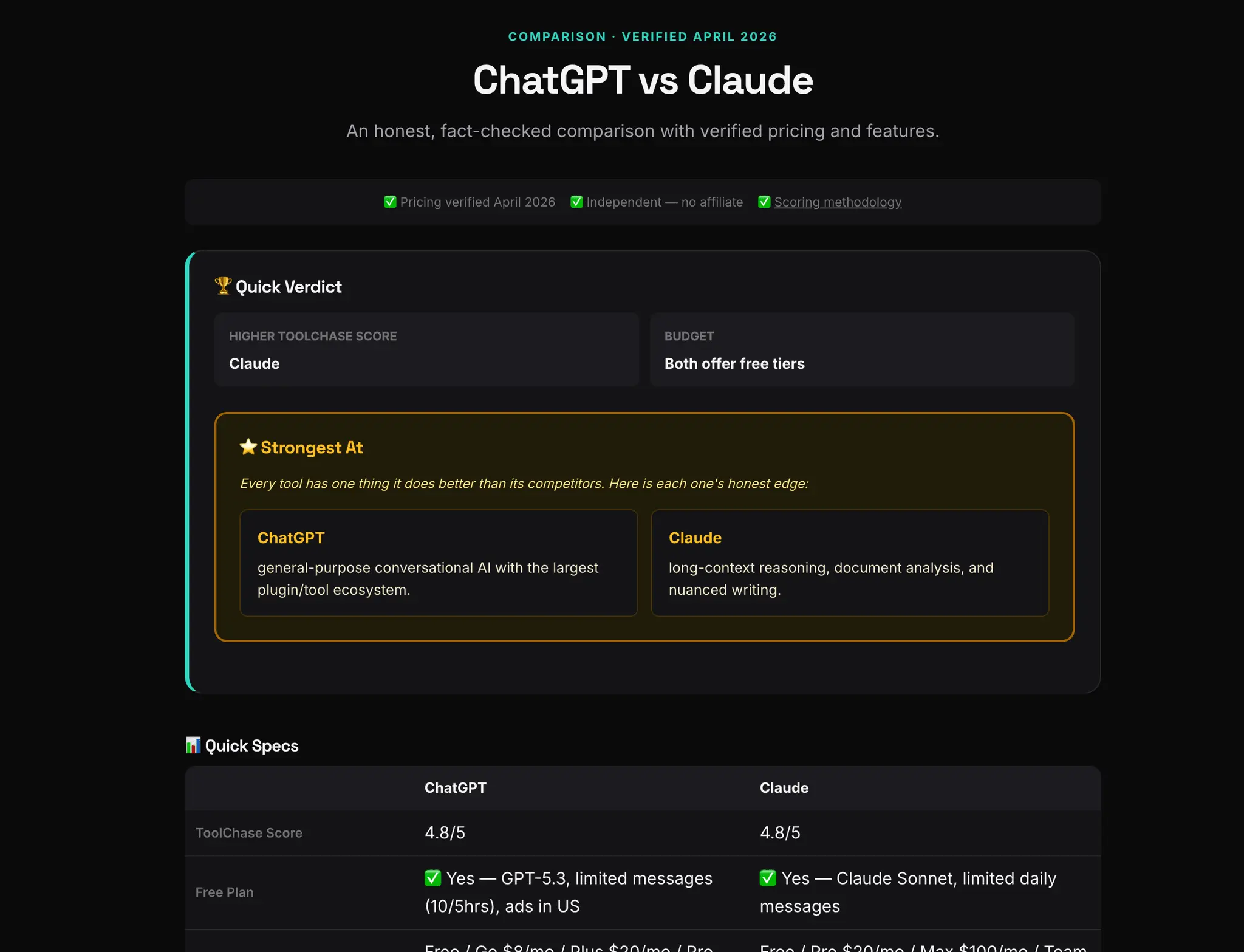Screenshot 1 of ToolChase