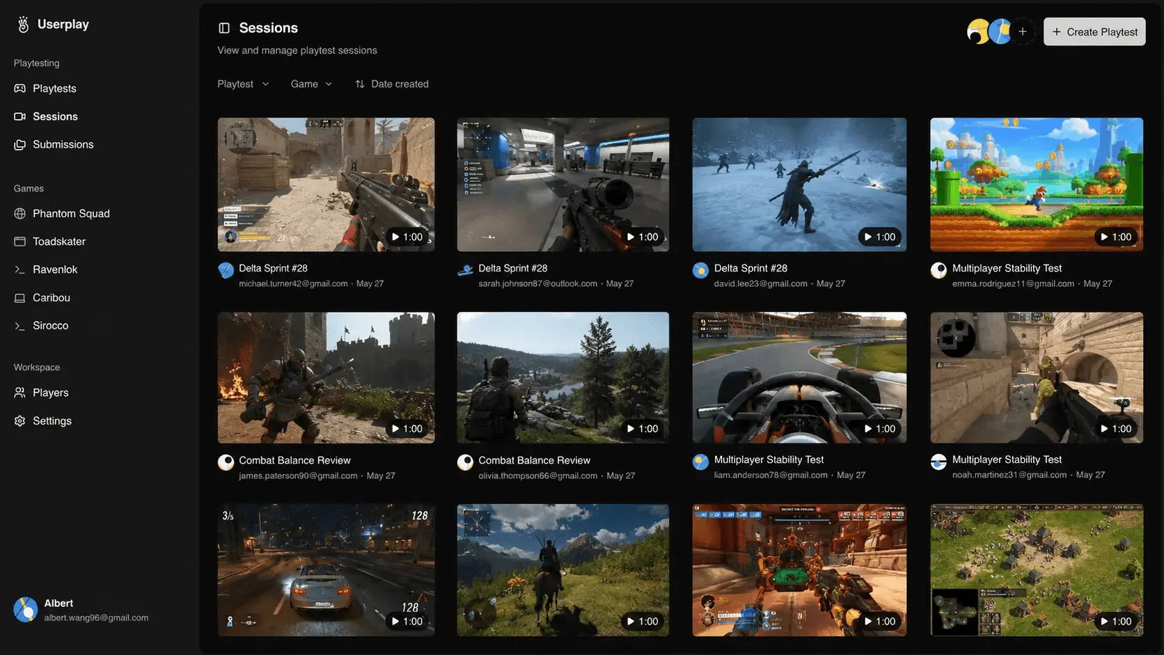 Screenshot 1 of Userplay