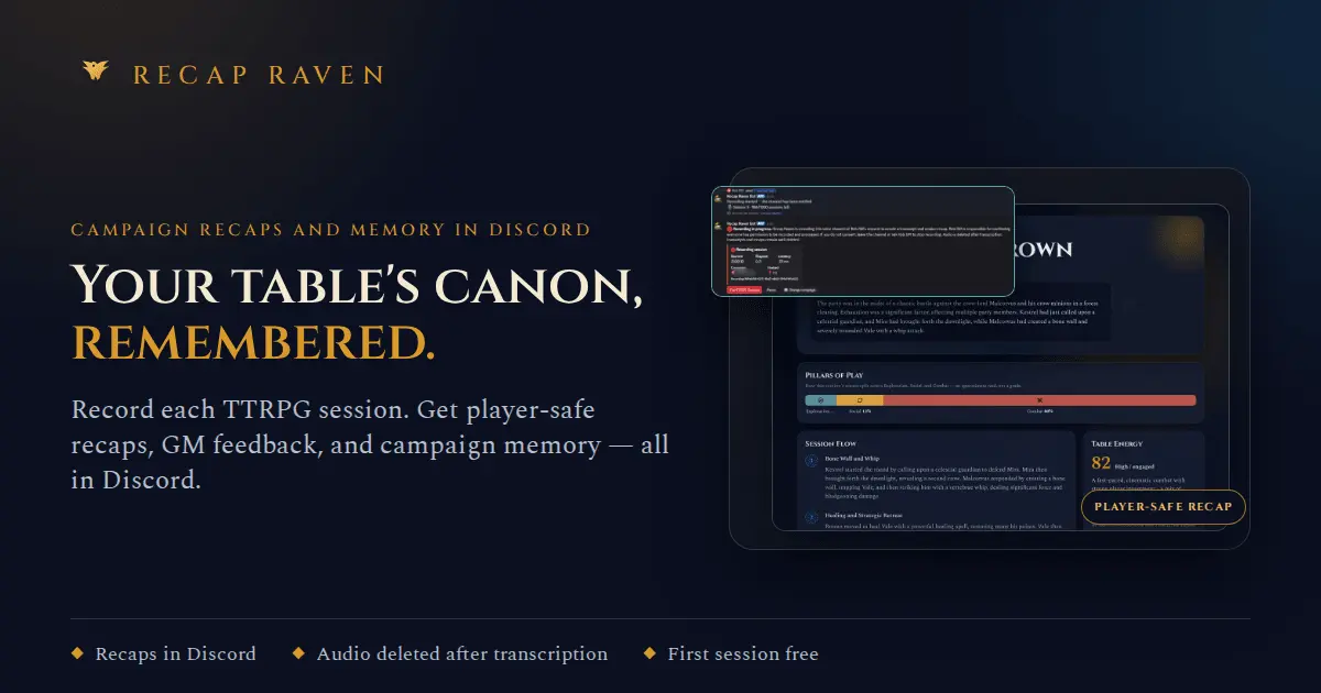 Screenshot 1 of Recap Raven