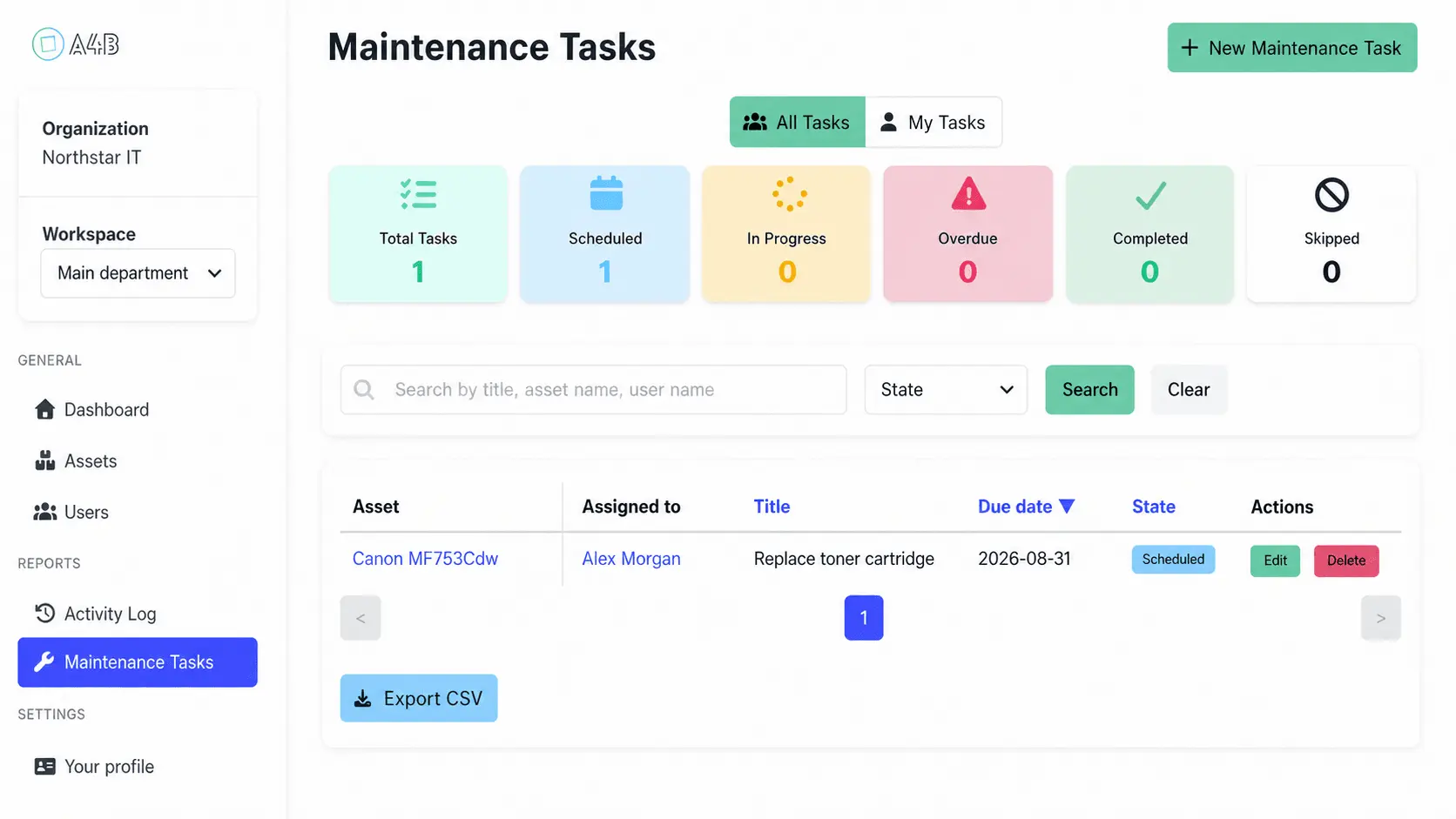 Screenshot 5 of A4B CMMS
