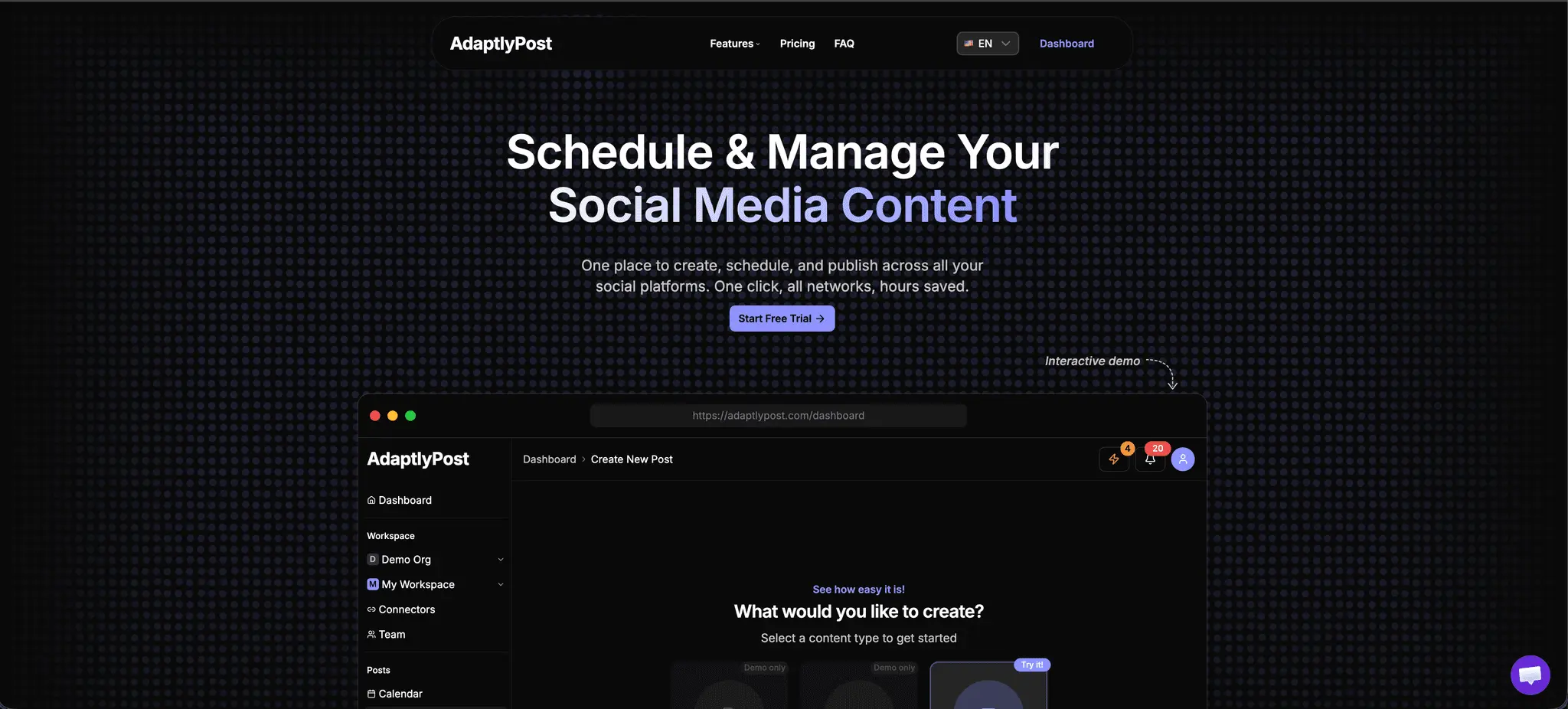 Screenshot 5 of AdaptlyPost
