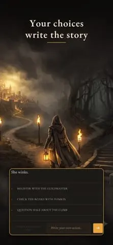 Screenshot 1 of Unwritten AI