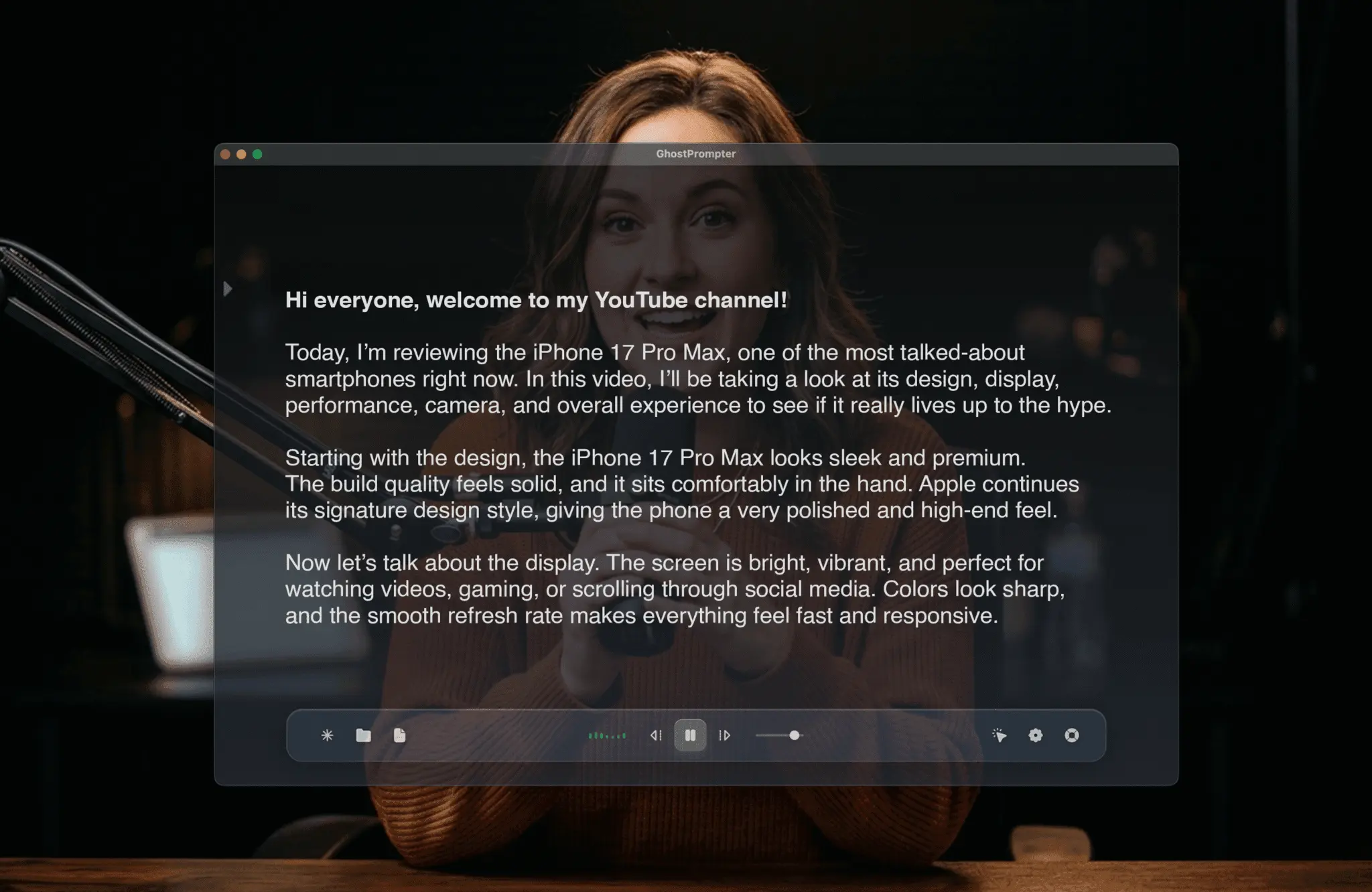 Screenshot 5 of GhostPrompter