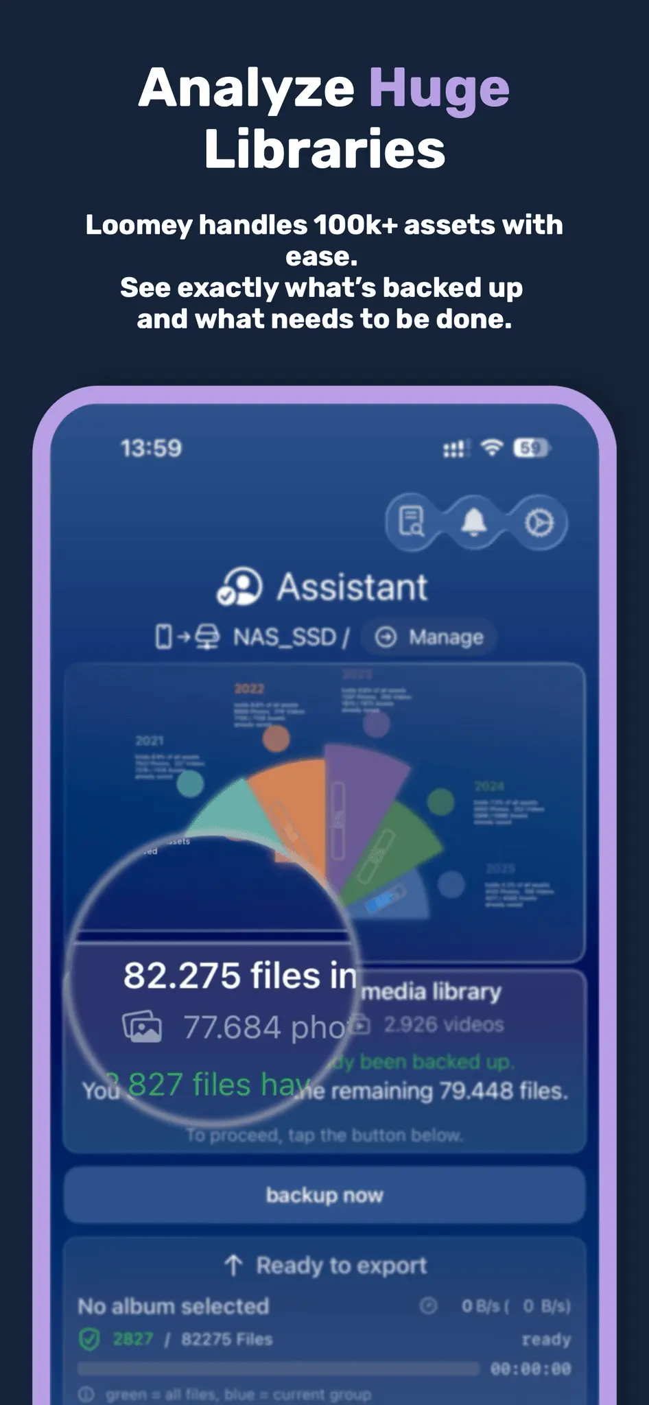 Screenshot 5 of Loomey - Photo & Media Sync