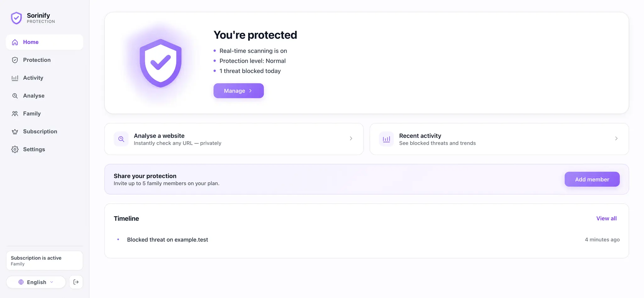 Screenshot 4 of Sorinify - Phishing Protection