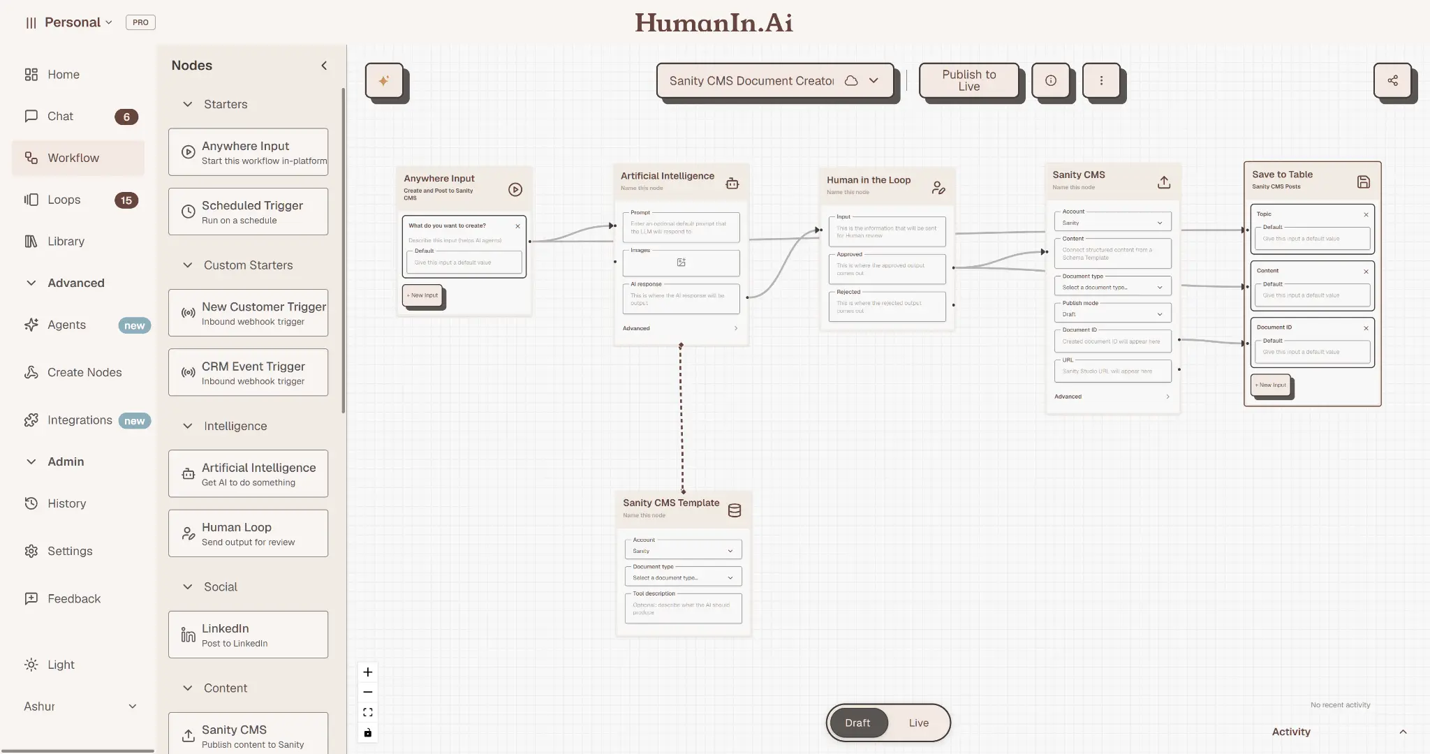 Screenshot 5 of HumanIn.Ai