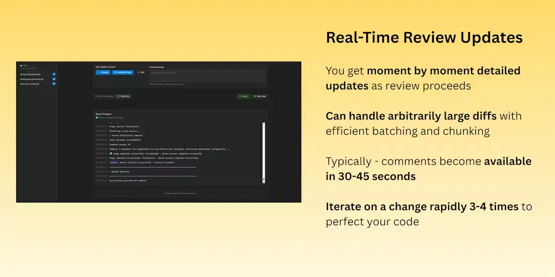 Screenshot 5 of git-lrc