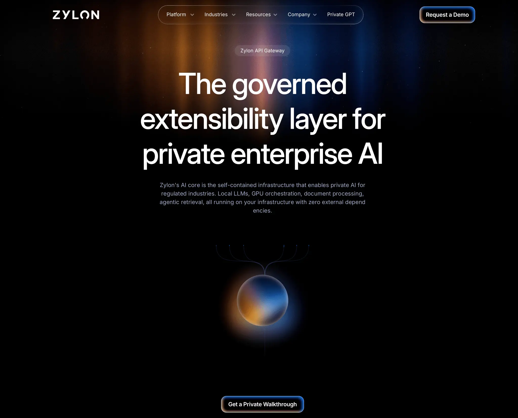 Screenshot 3 of Zylon Private AI Platform