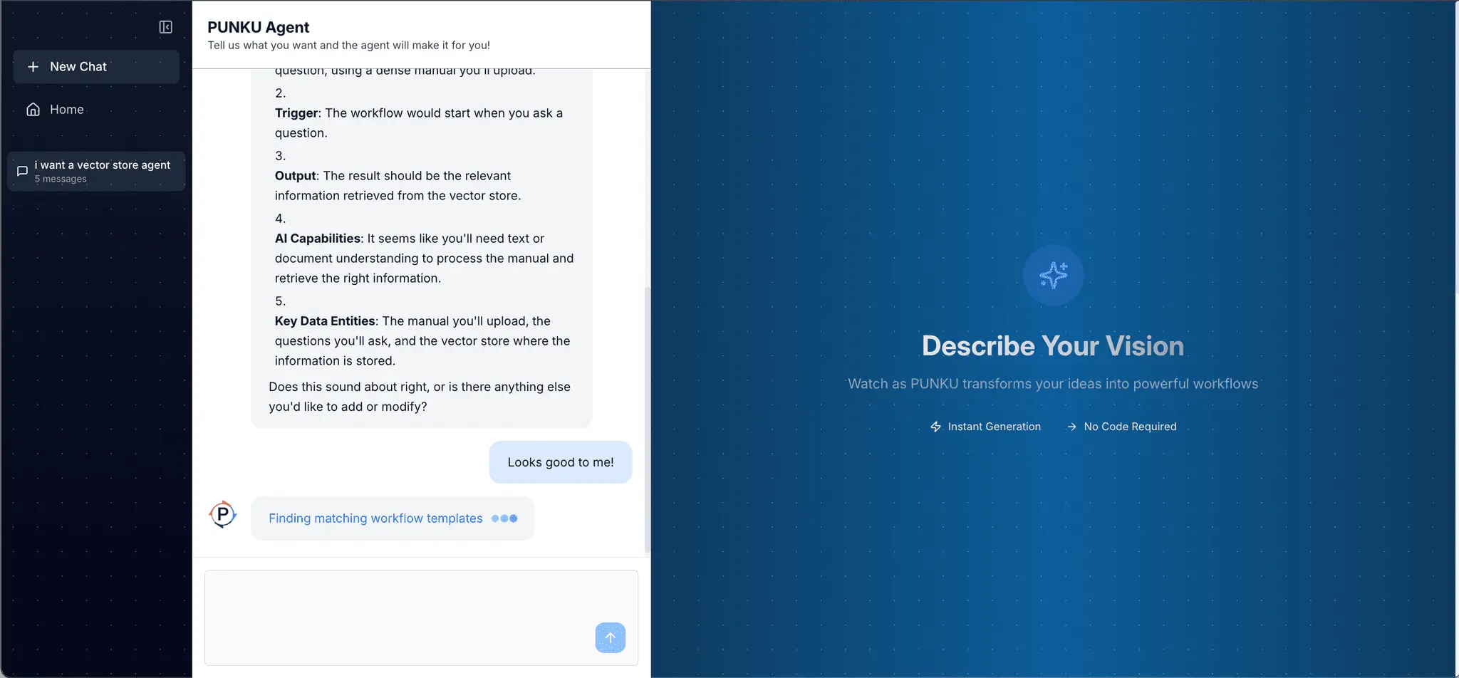 Screenshot 3 of PUNKU.AI - AI Automations in Minutes