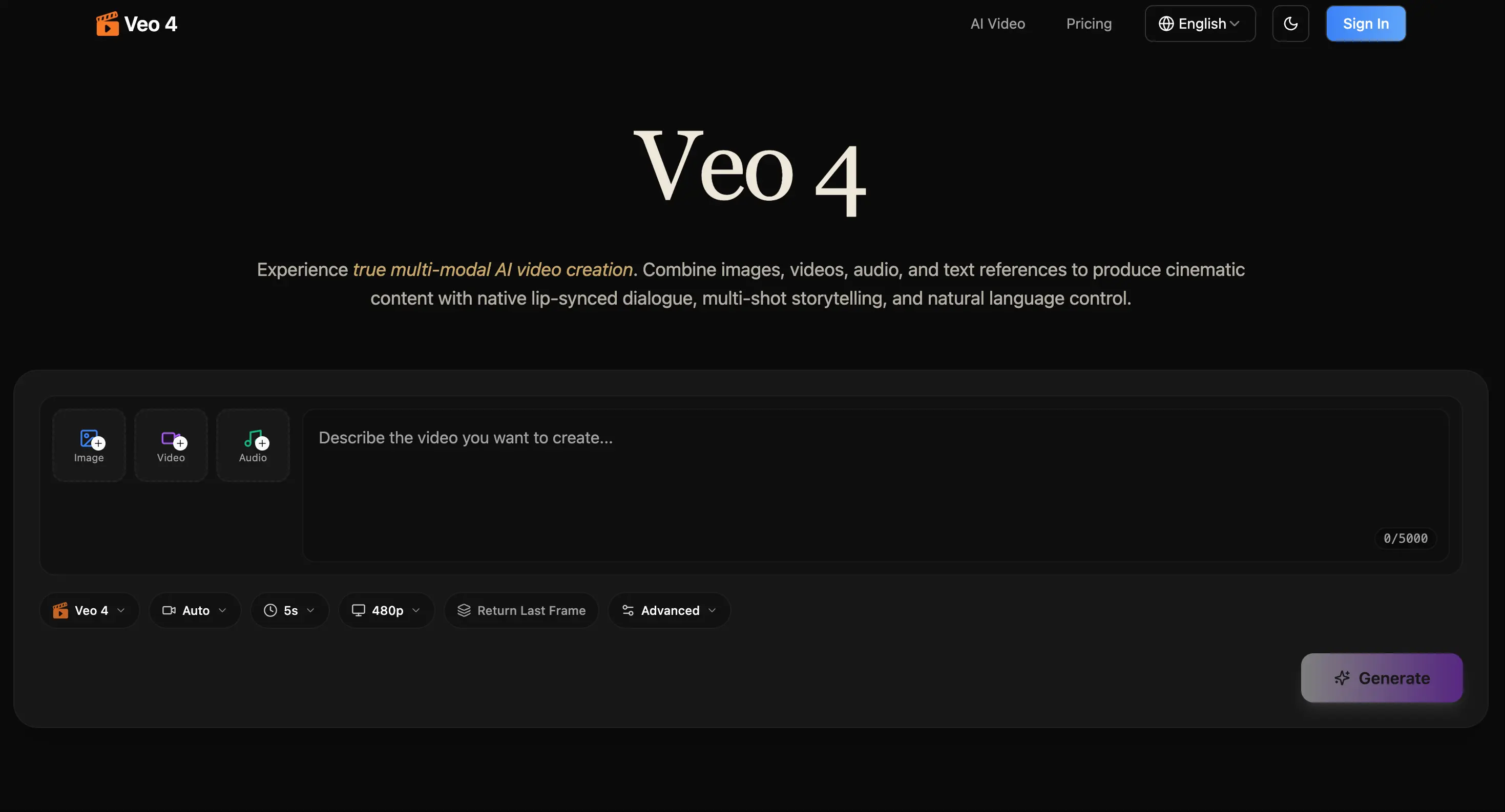 Screenshot 1 of Veo 4