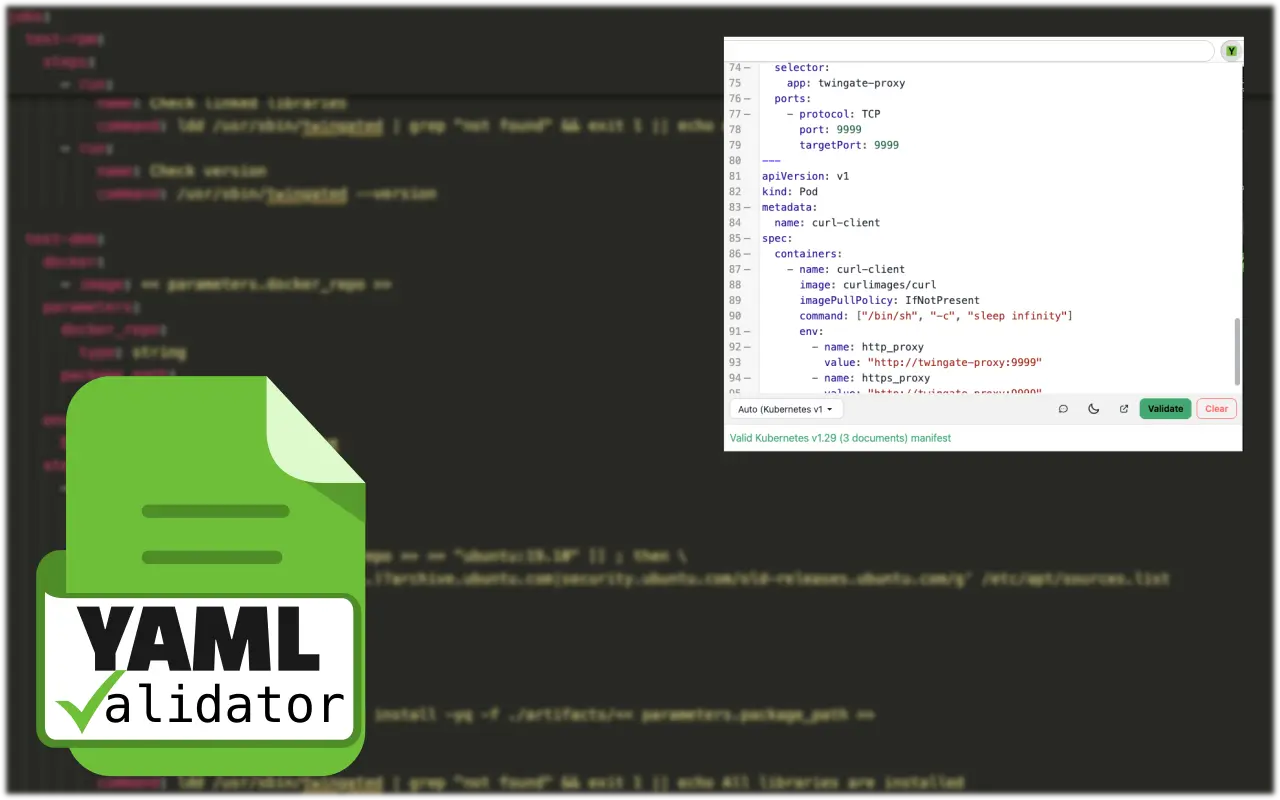 Screenshot 2 of YAML Validator