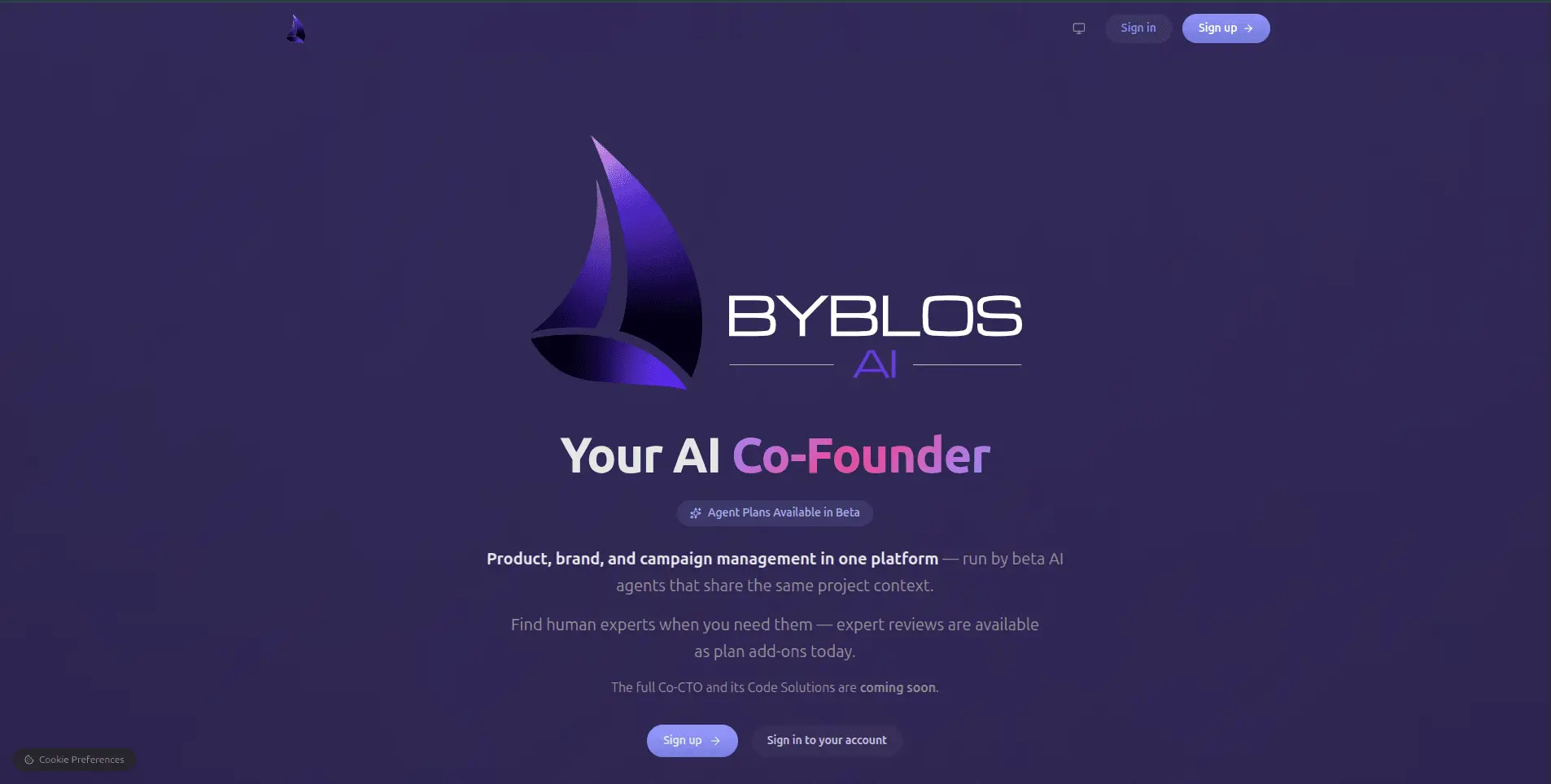 Screenshot 1 of Byblos AI