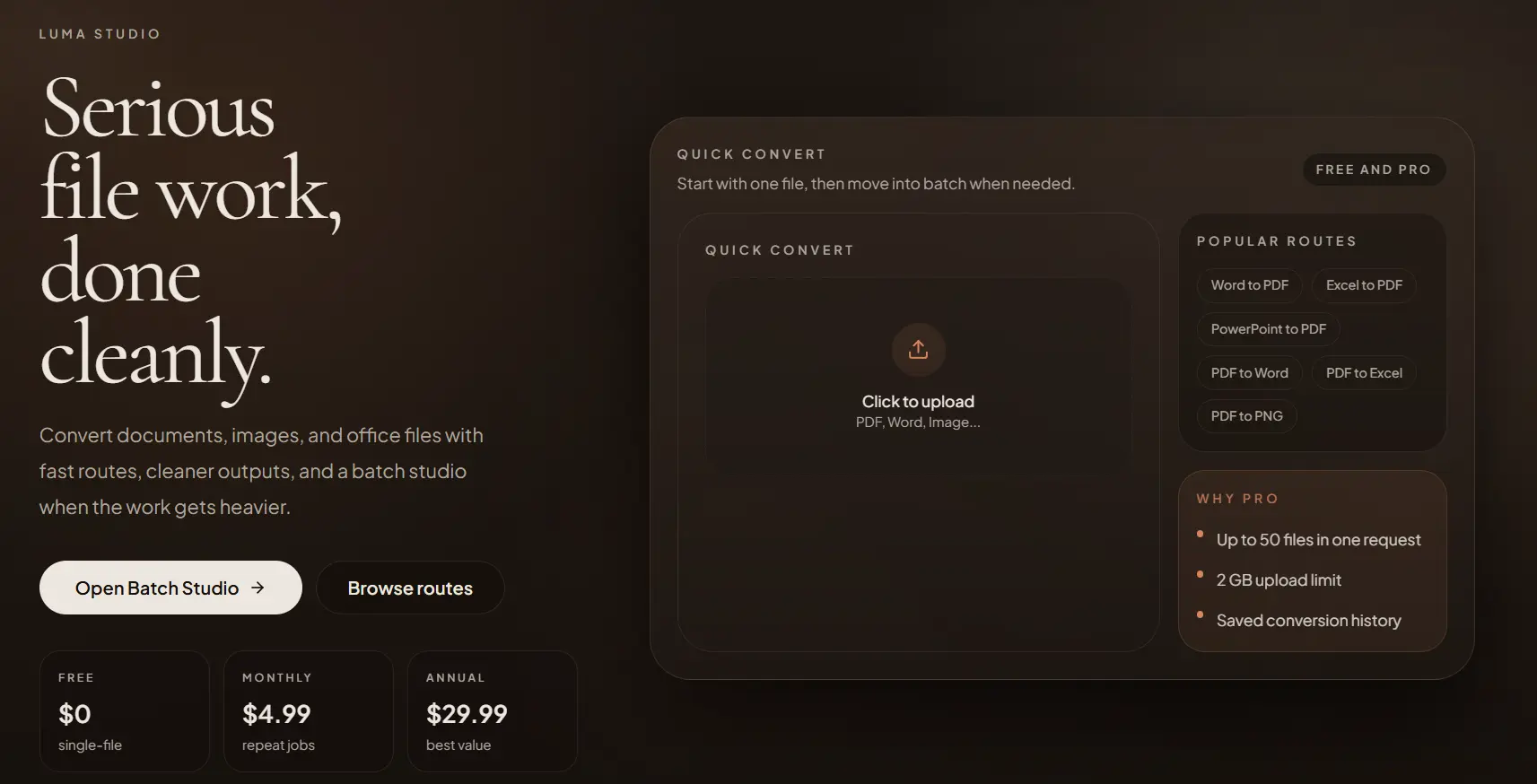 Screenshot 2 of Luma Convert