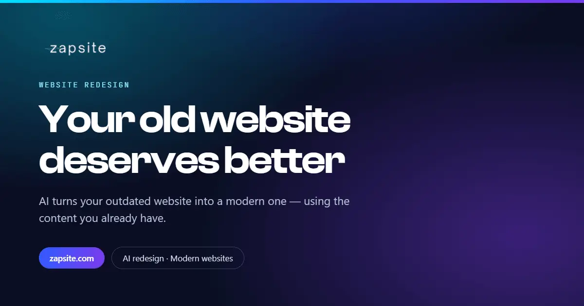 Screenshot 1 of Zapsite