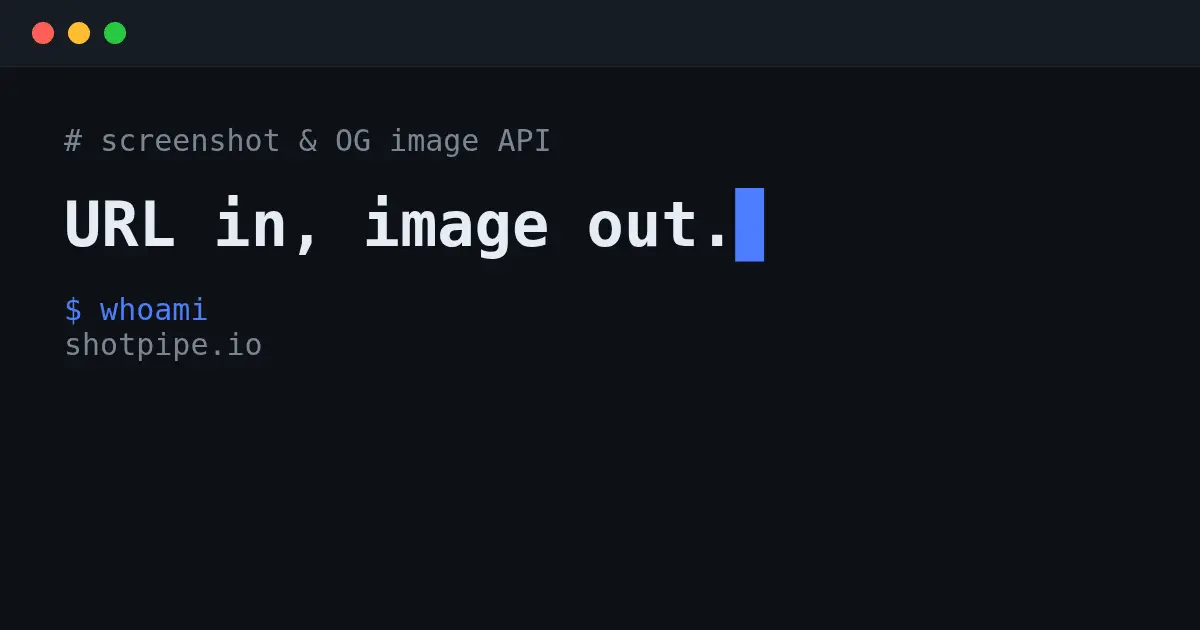 Screenshot 1 of Shotpipe