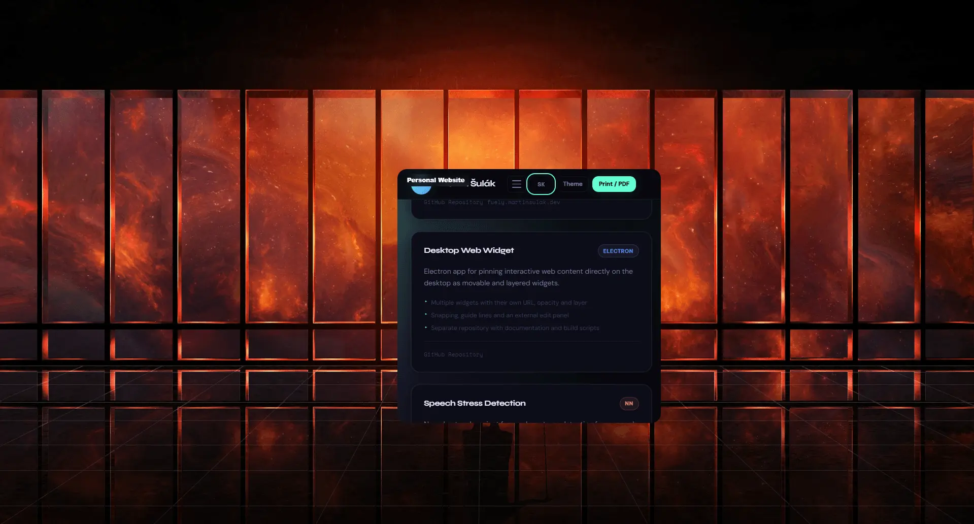 Screenshot 4 of Desktop Web Widget