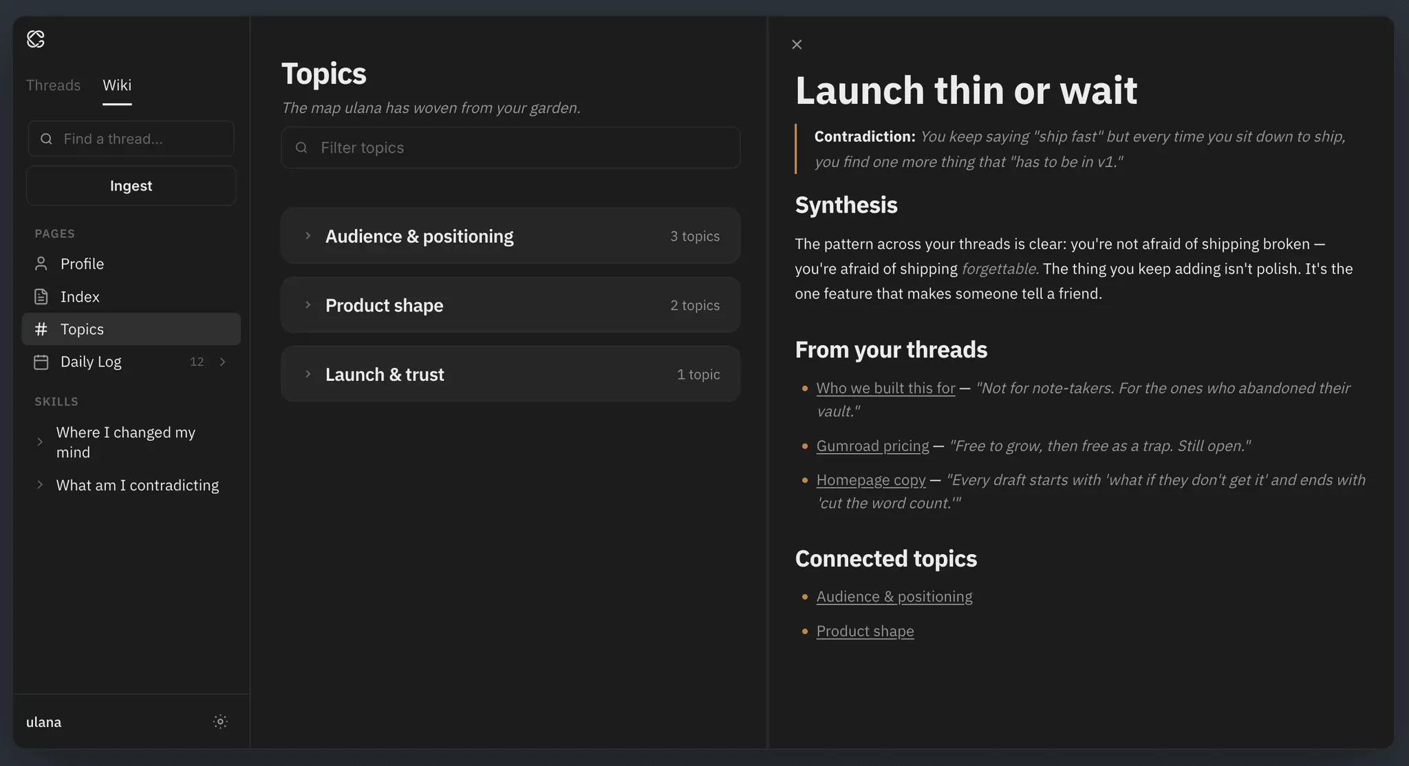Screenshot 1 of ulana