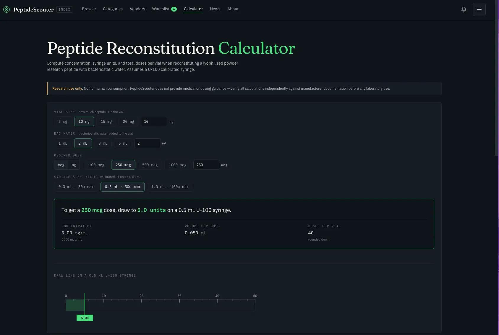 Screenshot 4 of PeptideScouter