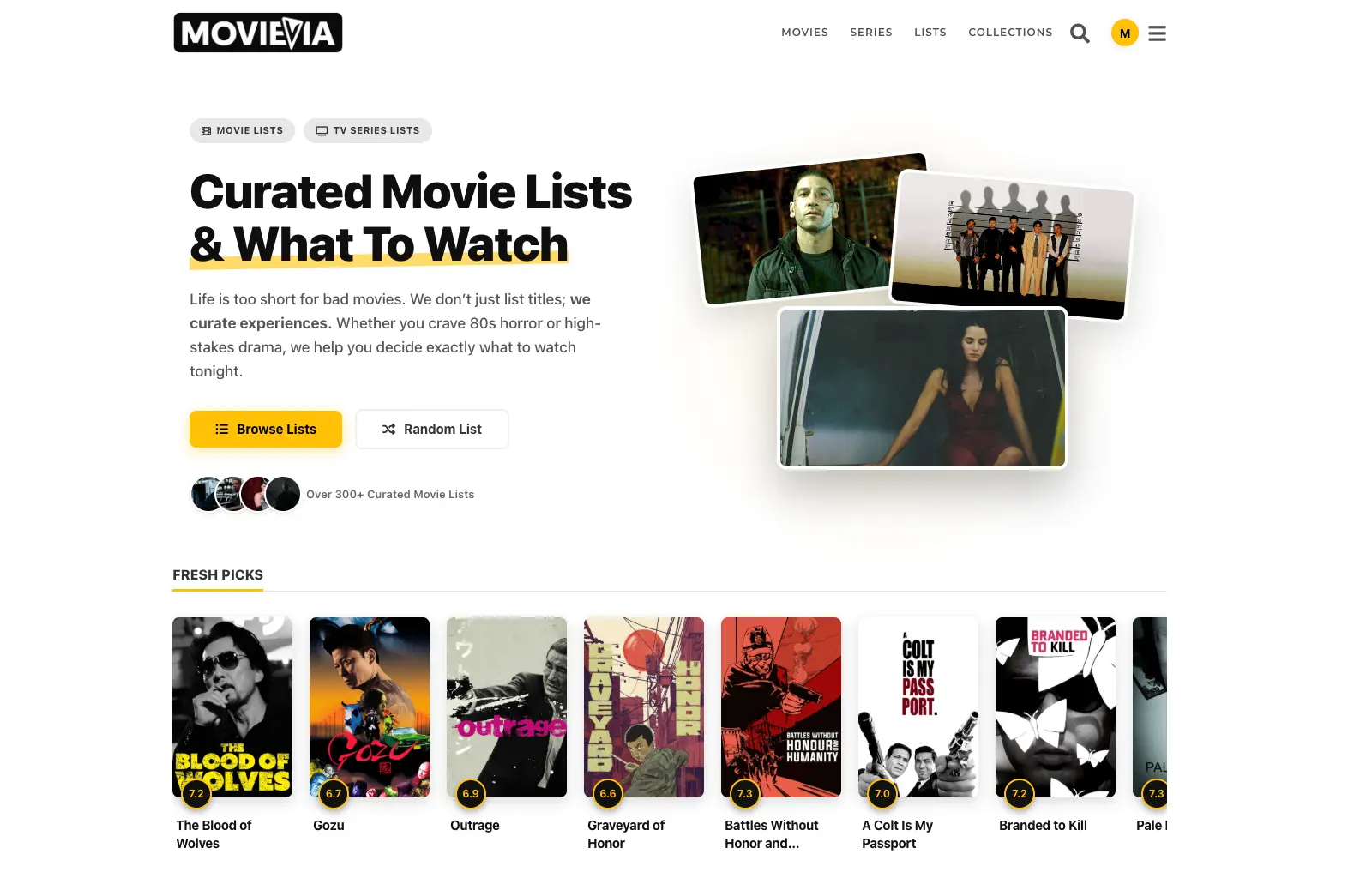 Screenshot 1 of Movievia