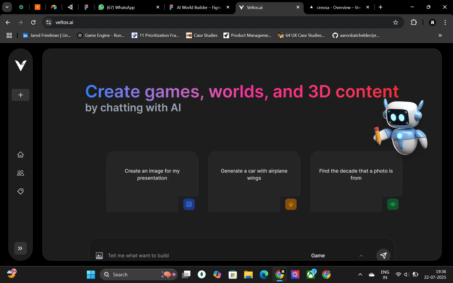 Screenshot 2 of Veltos.ai