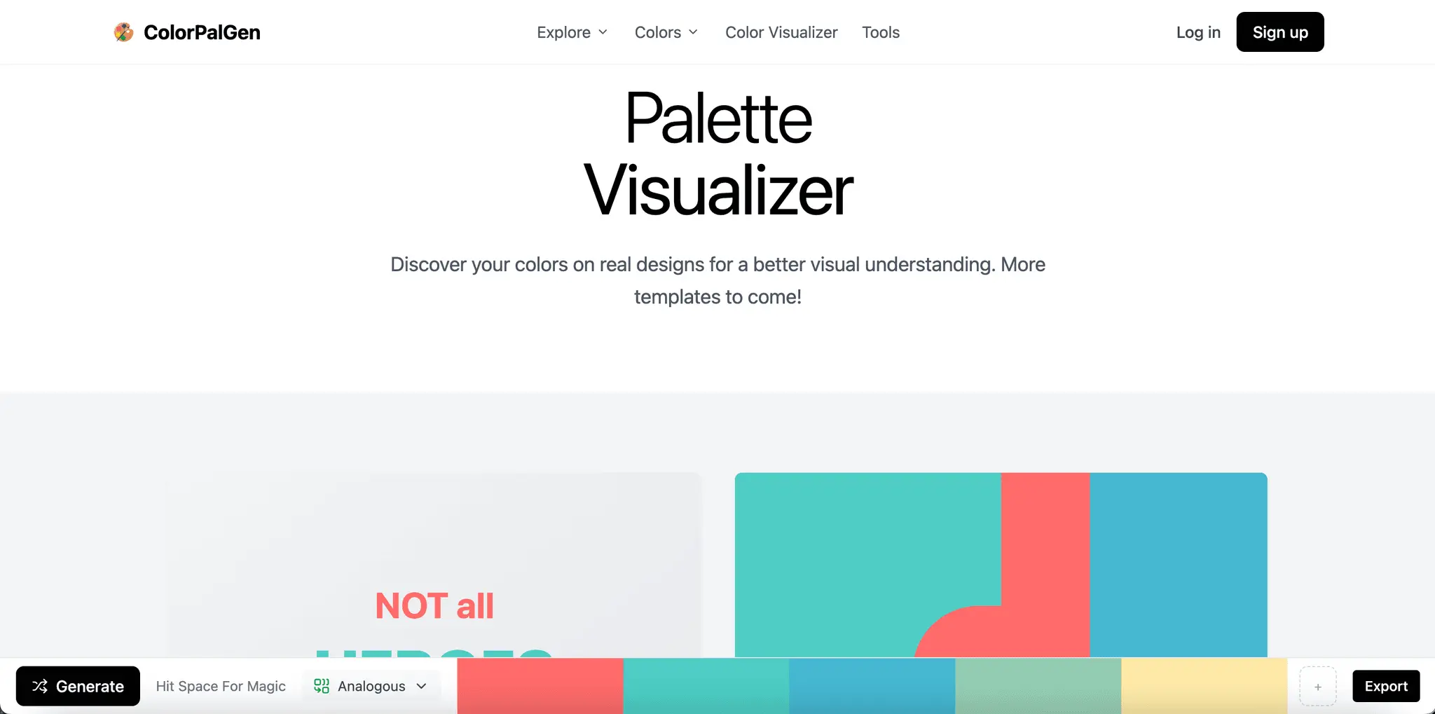 Screenshot 3 of ColorPalGen