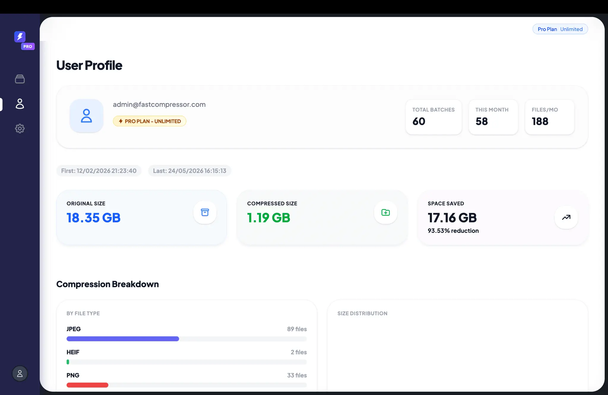 Screenshot 2 of FastCompressor
