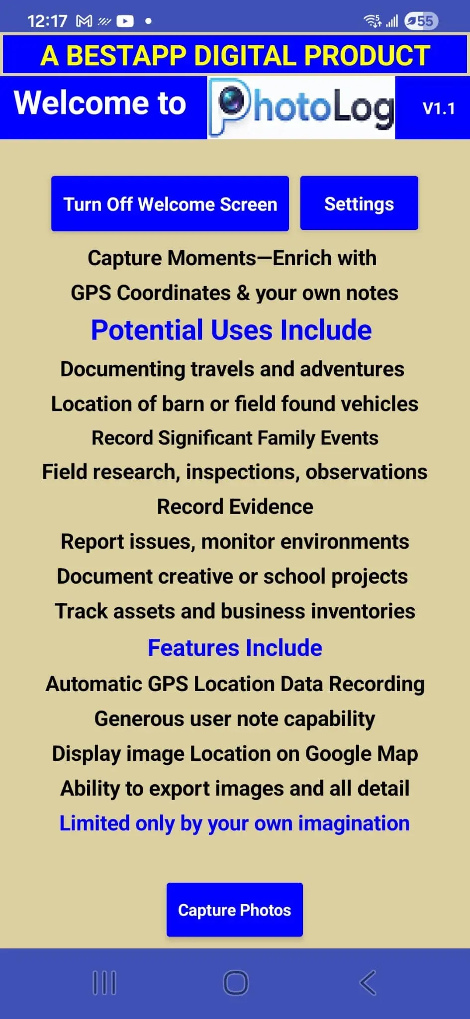 Screenshot 4 of PhotoLog