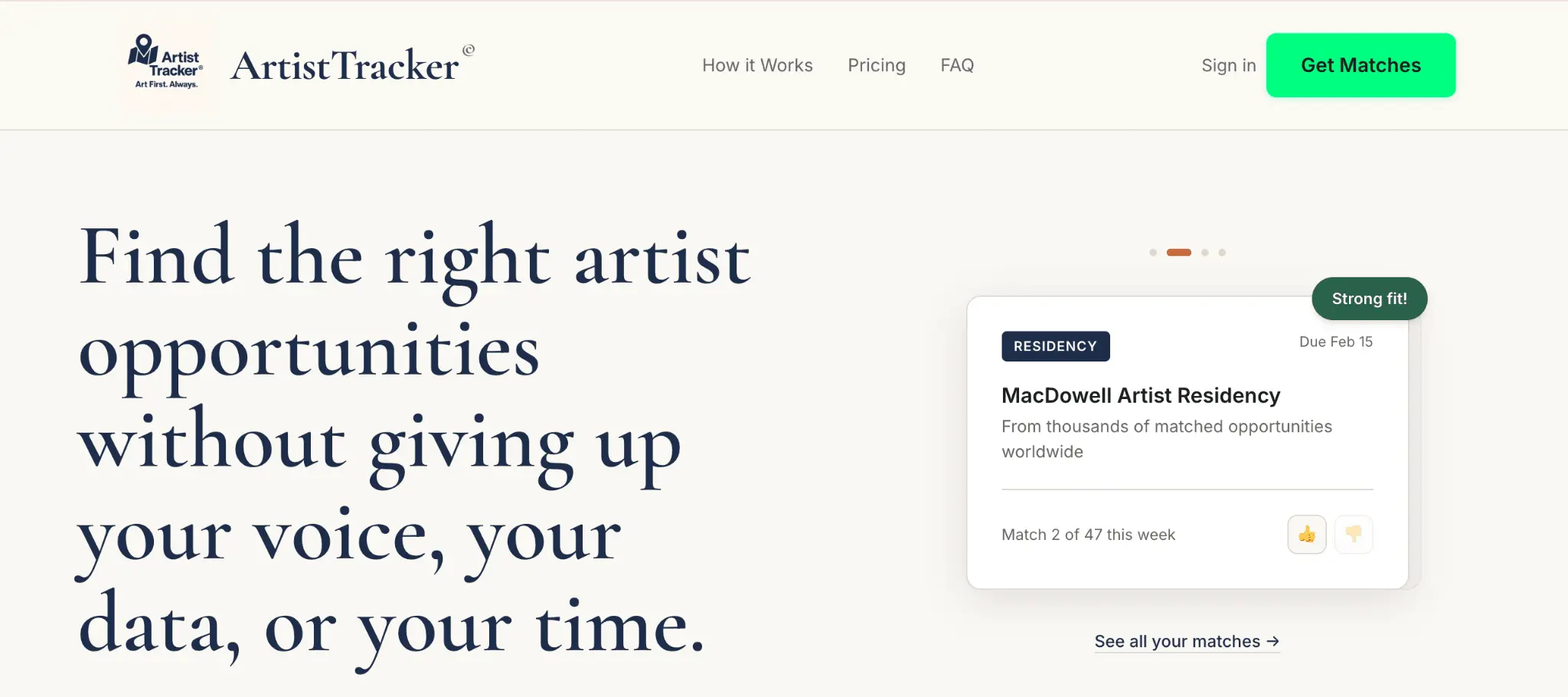 Screenshot 3 of ArtistTracker
