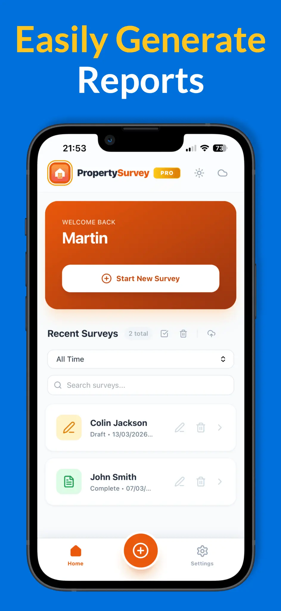 Screenshot 2 of PropertySurvey Pro