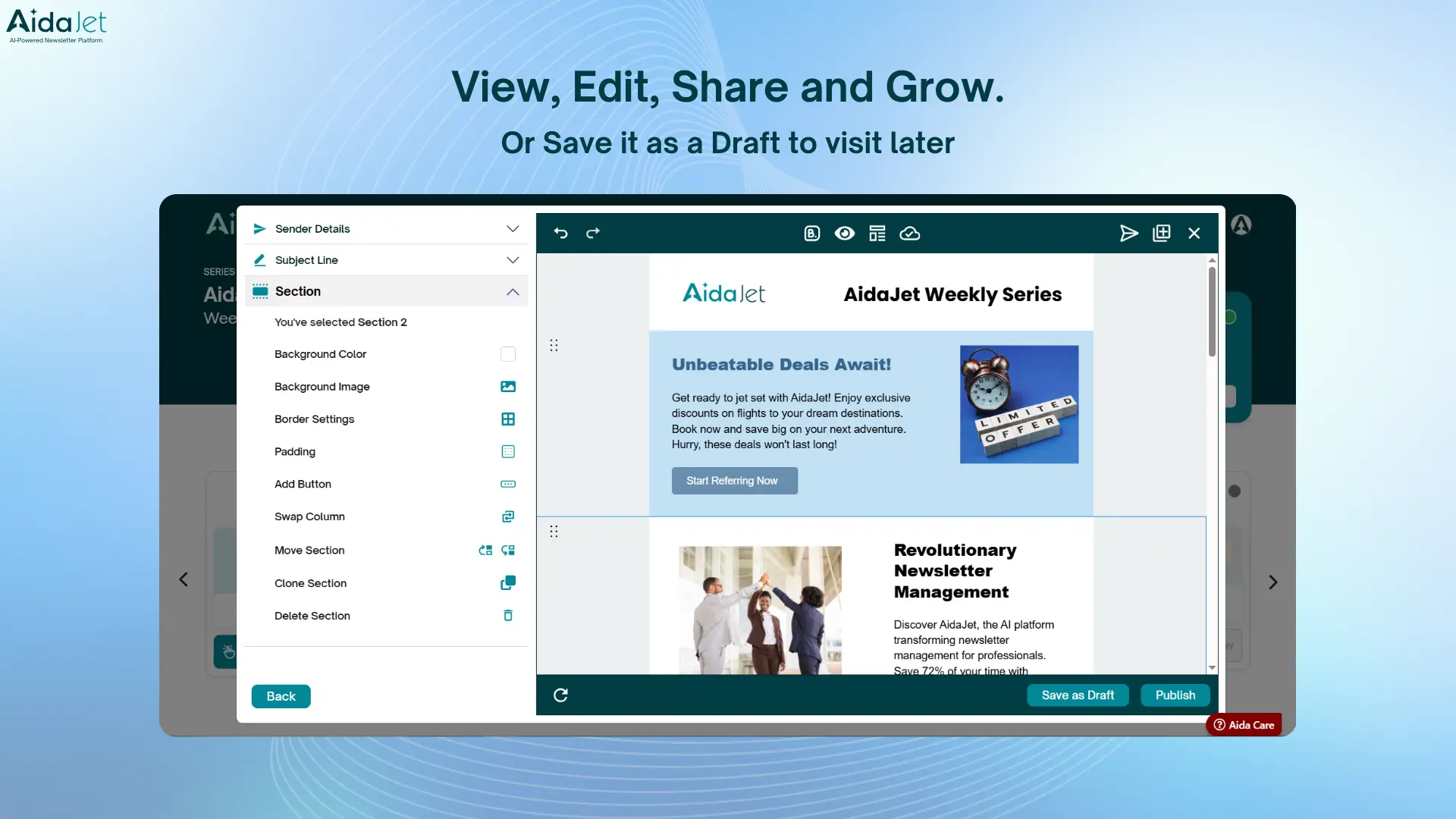 Screenshot 2 of AidaJet