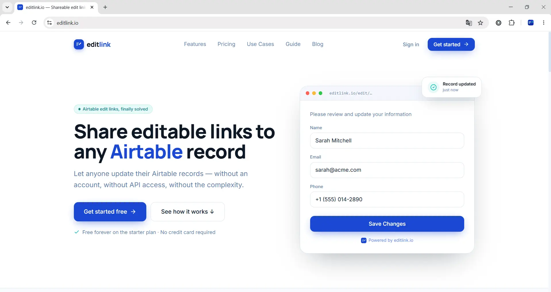 Screenshot 2 of editlink.io