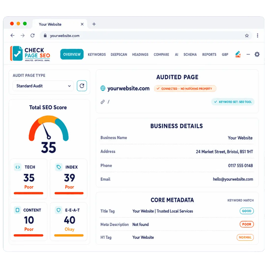 Screenshot 1 of Check Page SEO
