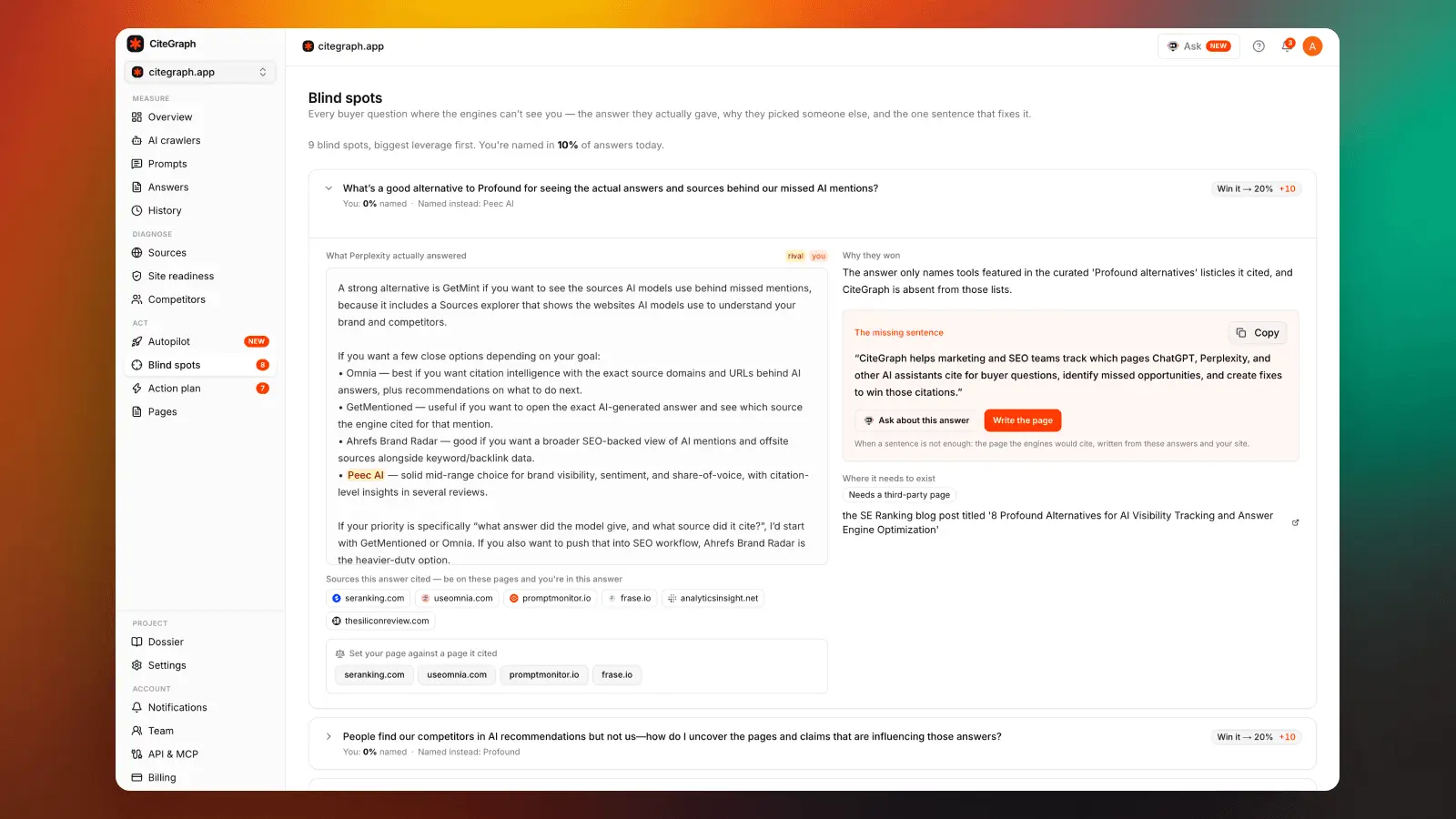 Screenshot 4 of CiteGraph