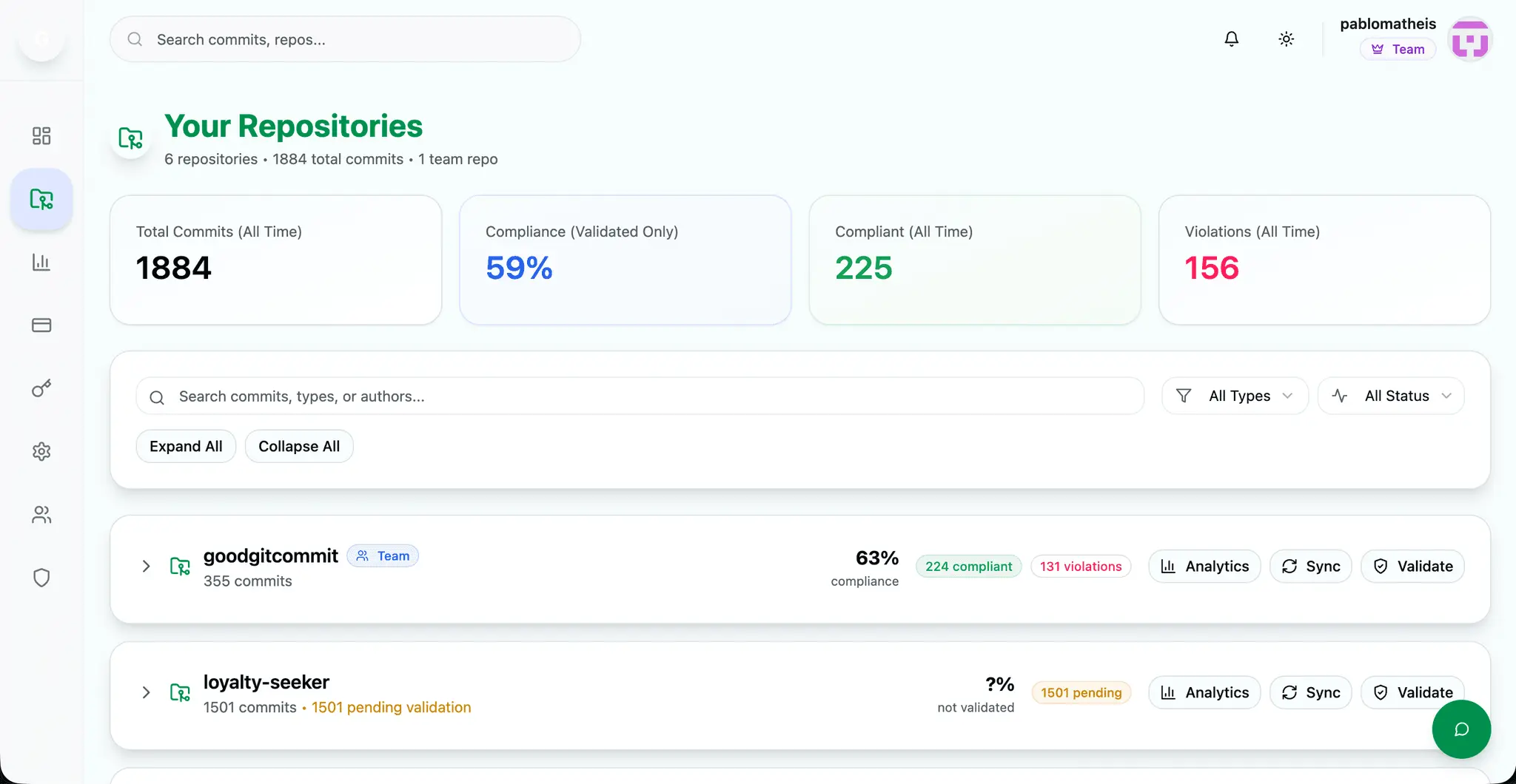 Screenshot 2 of GoodGit - Repository Management