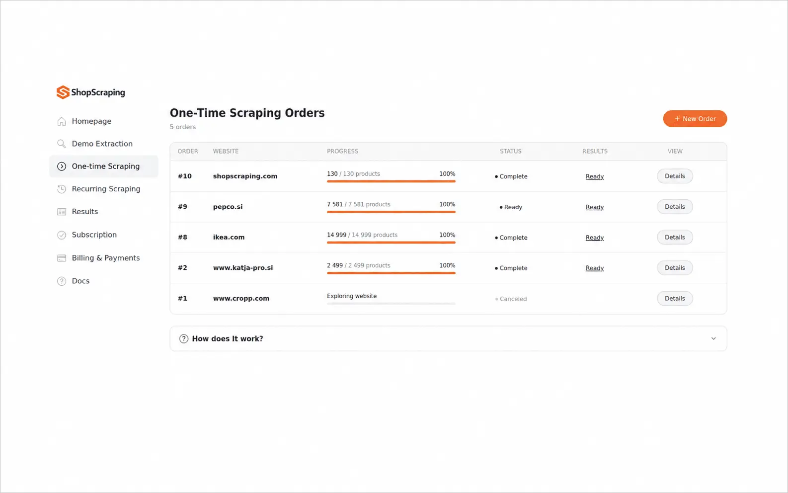 Screenshot 4 of ShopScraping