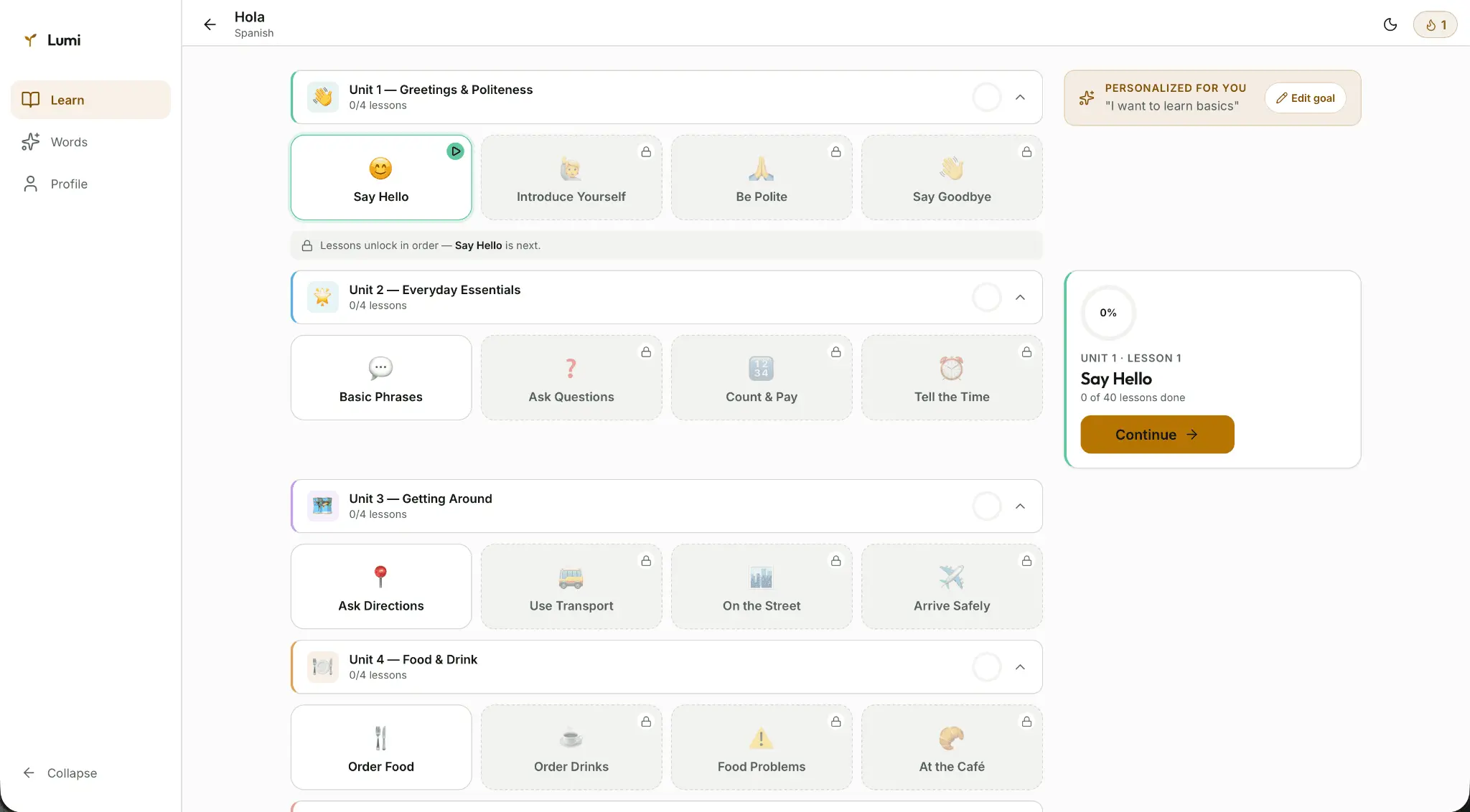 Screenshot 4 of Lumi Language