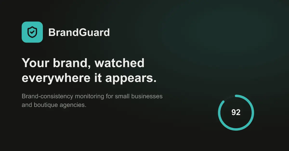 Screenshot 1 of BrandGuard