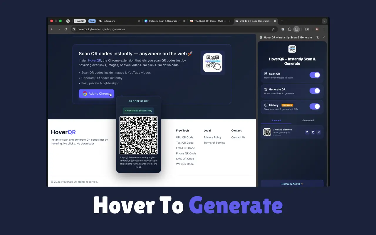 Screenshot 4 of HoverQR