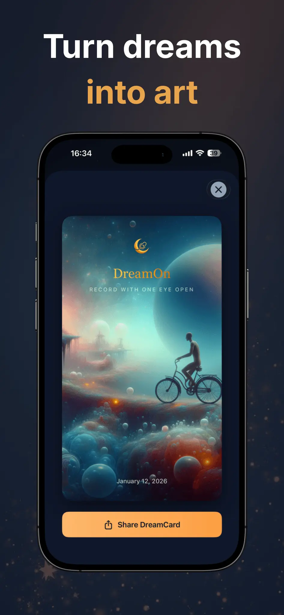 Screenshot 4 of DreamOn - Record with one eye open