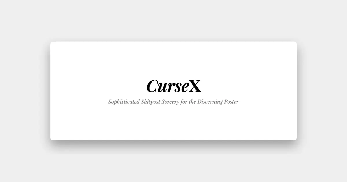 Screenshot 2 of CurseX