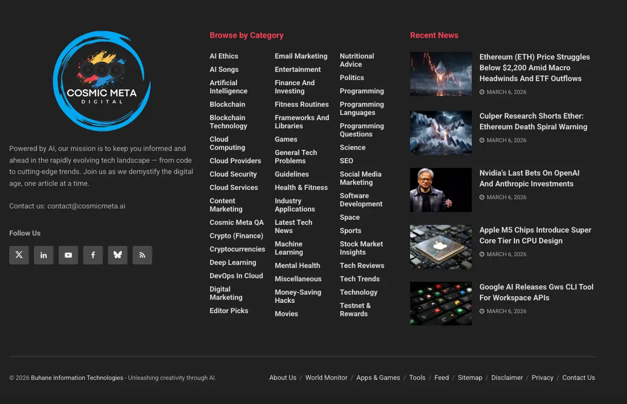 Screenshot 3 of Cosmic Meta Digital