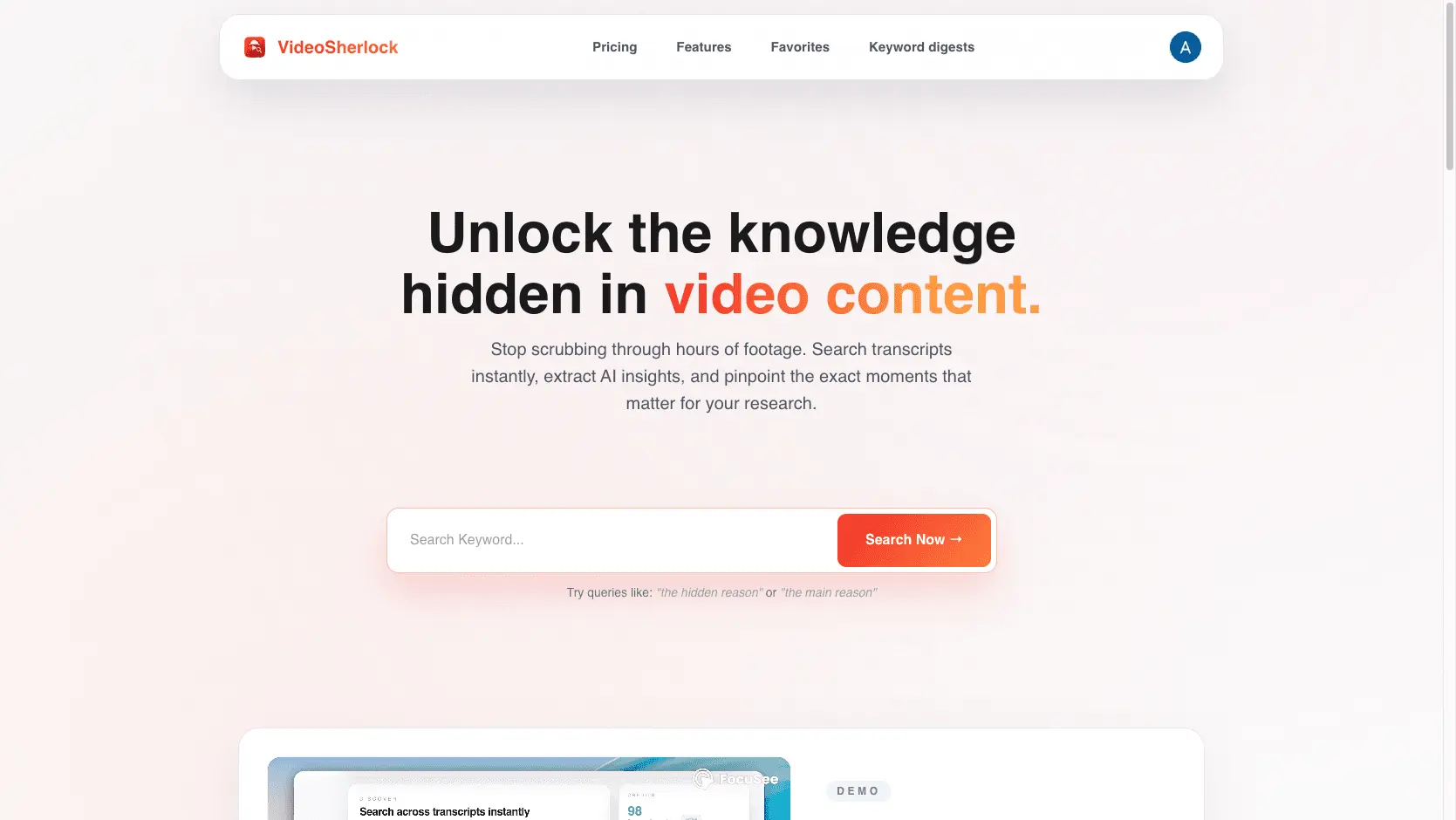 Screenshot 3 of videosherlock.com