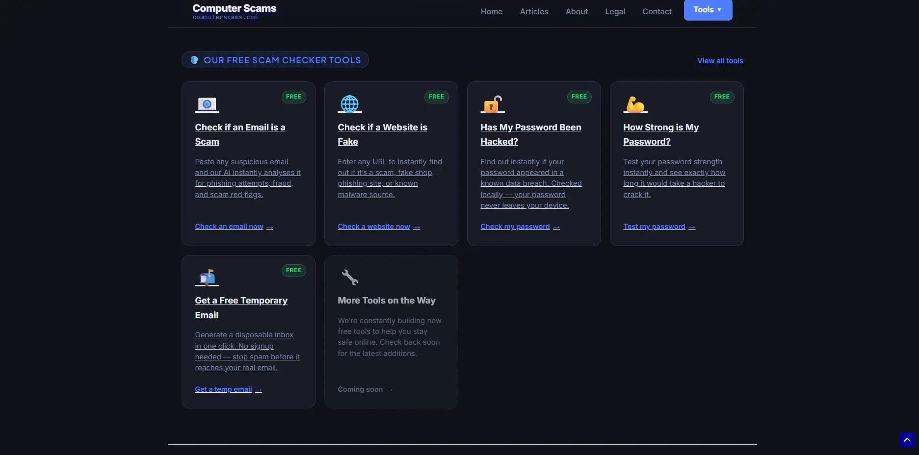 Screenshot 2 of Computer Scams