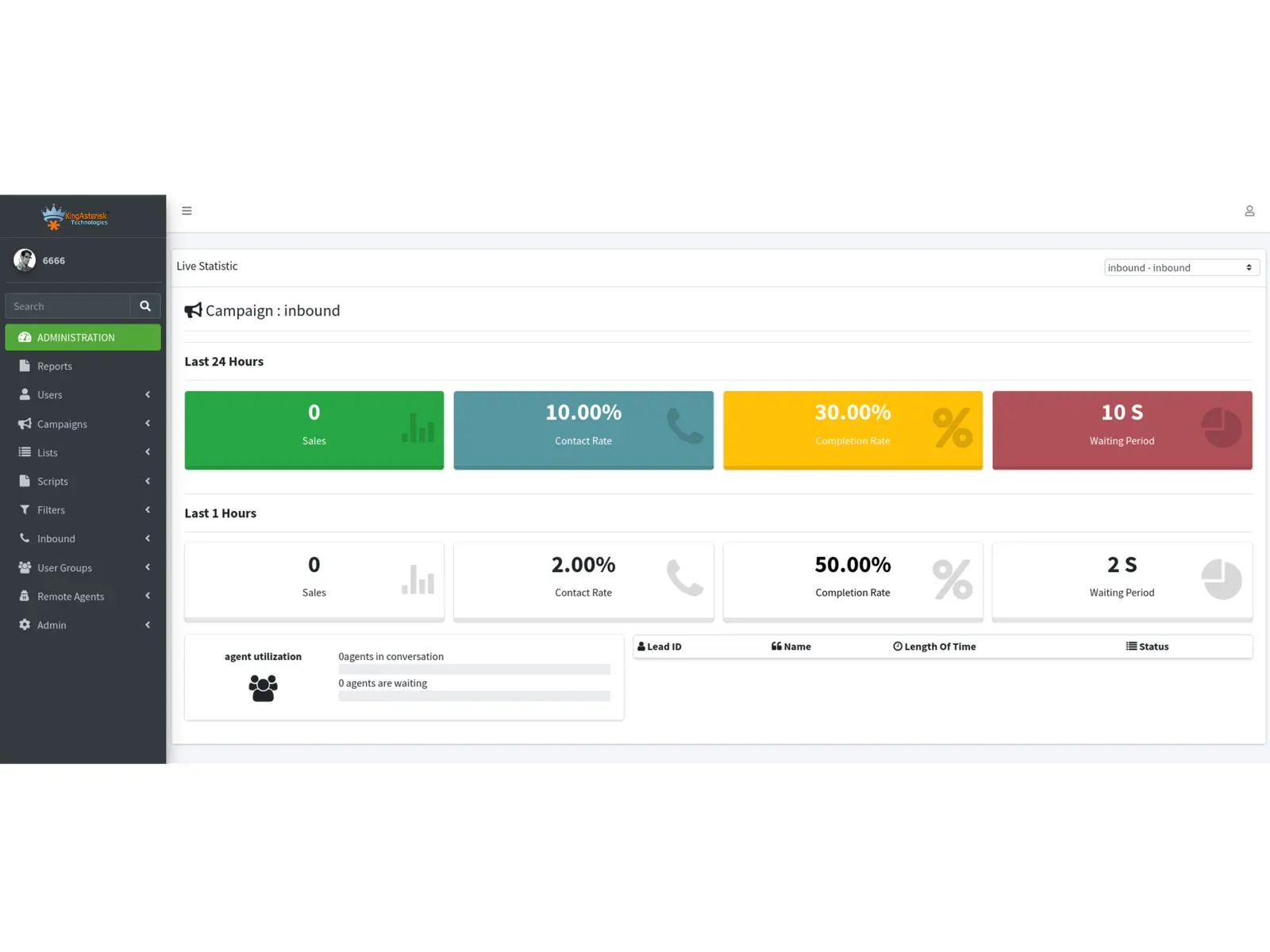 Screenshot 3 of Vicidial Customization