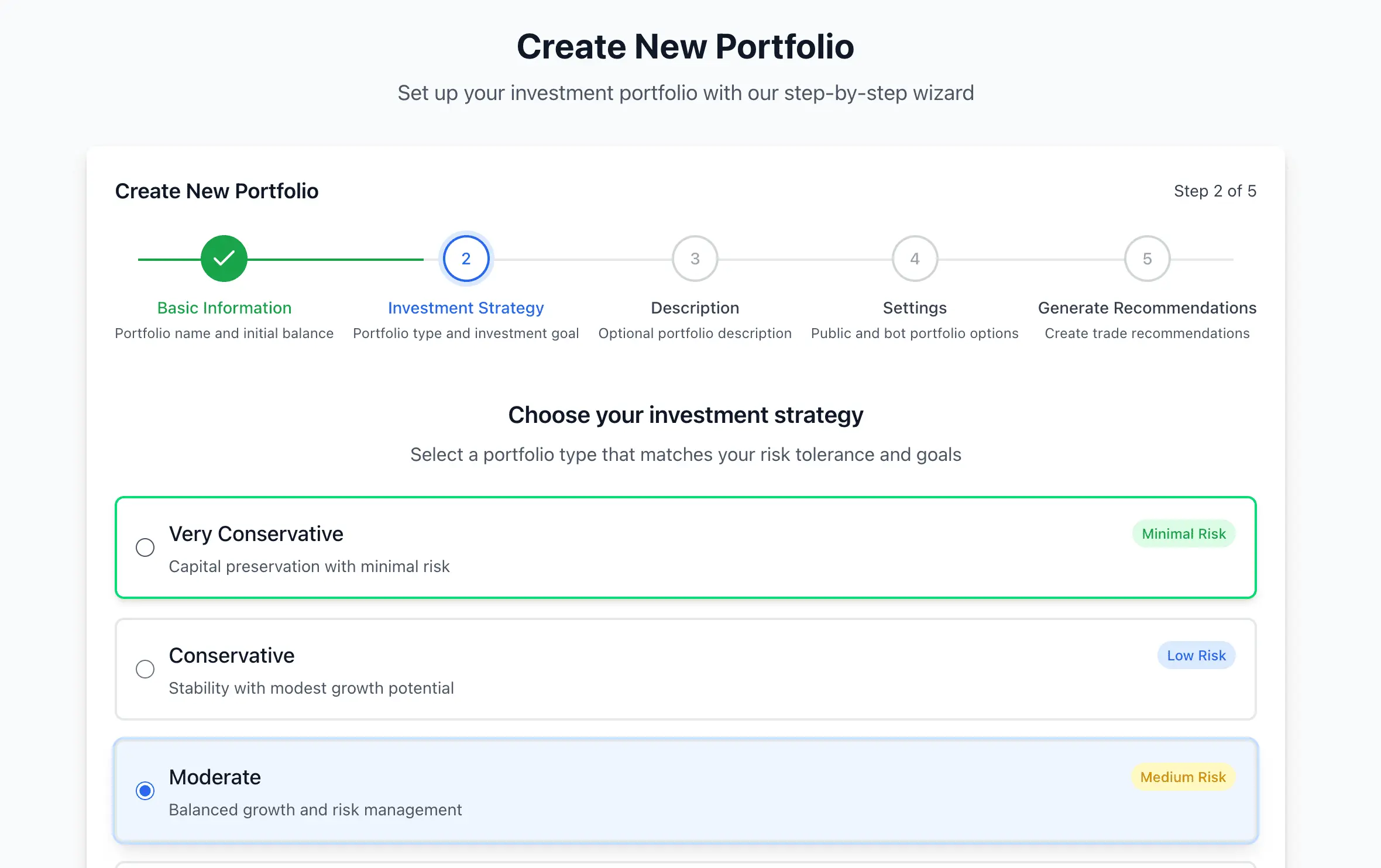 Screenshot 1 of Portfolio Genius