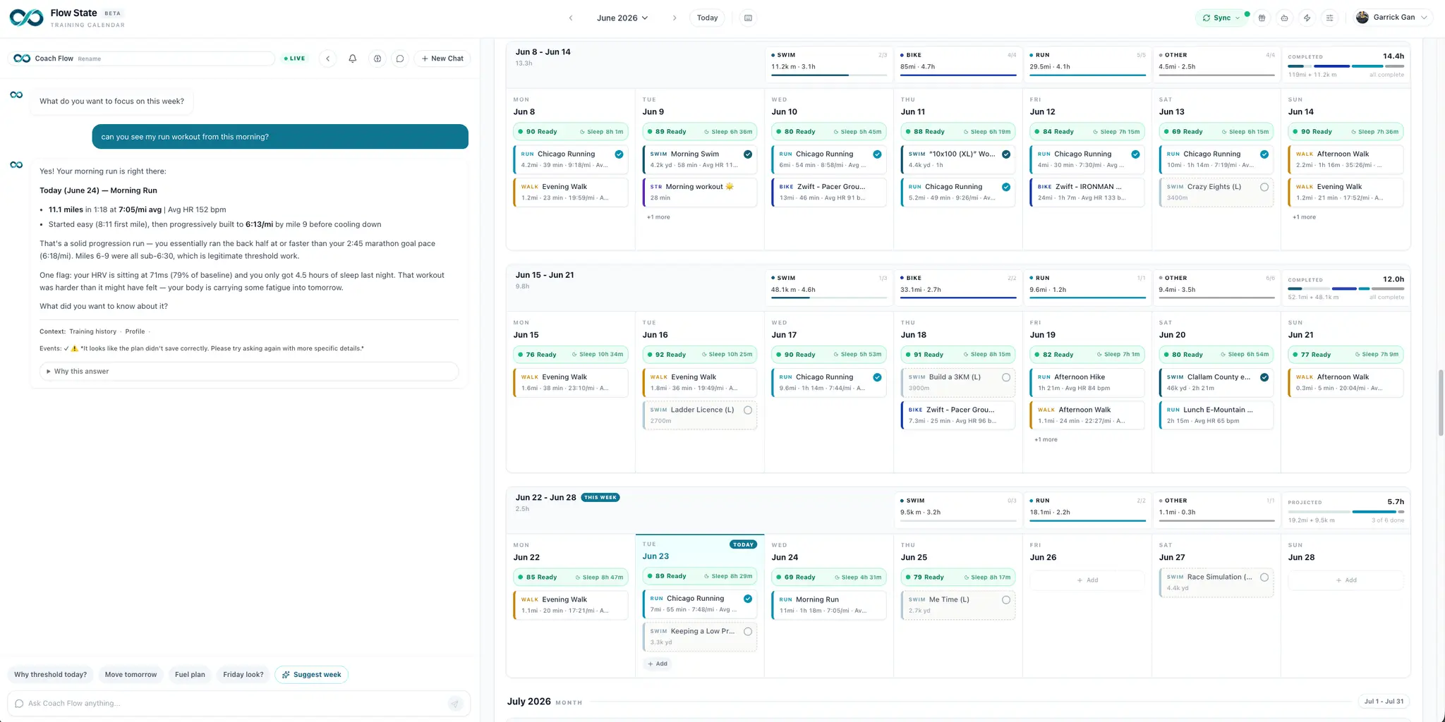 Screenshot 1 of Flow State Endurance
